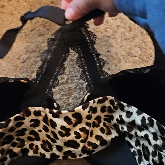 Torrid Leopard Print Lace Trim Bra - Picture 2 of 4
